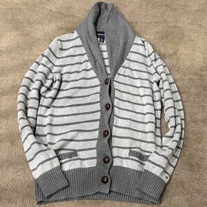 Tommy Hilfiger button up sweater size M